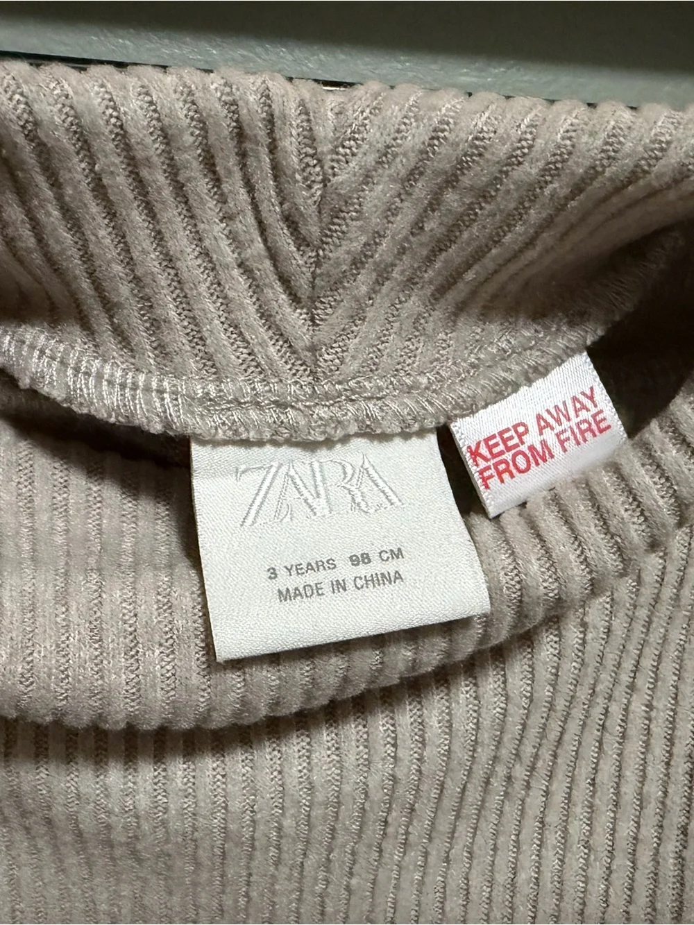 Zara Rib Knit Turtleneck